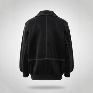 Black jacket on a light gray background